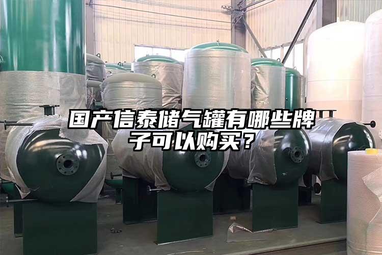 國產(chǎn)信泰儲氣罐有哪些牌子可以購買？